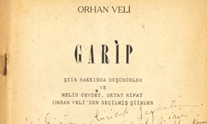 İMZALI KİTAP: Orhan Veli, Oktay Rifat ve Melih Cevdet tarafından Şevket Rado’ya imzalanmış Garip kitabı (Selçuk Altun Koleksiyonu)